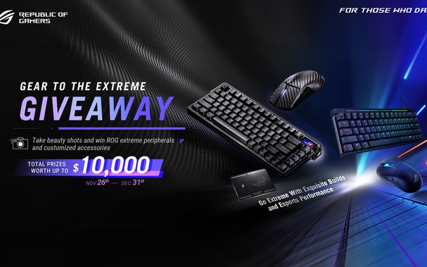 ASUS Republic of Gamers Announces Gear to the Extreme